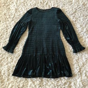Gianni Bini Green Velvet Dress
